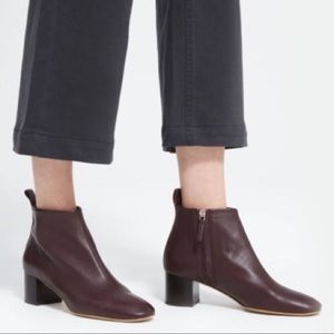 Everlane Day Boot in Oxblood